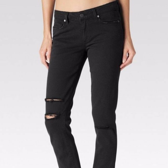 Paige Pants - Paige Jimmy Jimmy Skinny Boyfriend Stretch Jeans